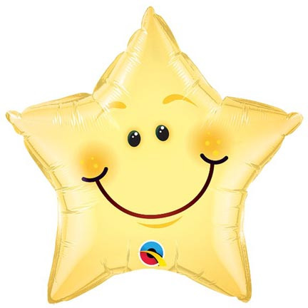 Smiley Face Star
