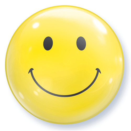 Smiley Bubble 22 inch