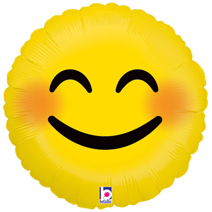 Emoji Blushing Smiley