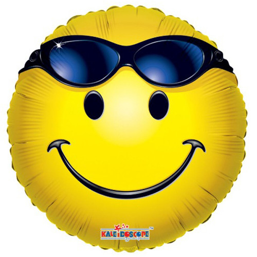 Smiley with Sunglasses Yellow