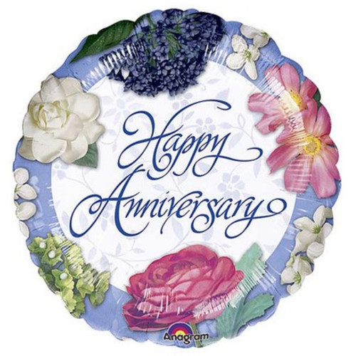 Anniversary Floral Round