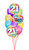 21st Birthday Rainbow Confetti Bouquet