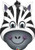 Jungle Friends Zebra Birthday Bouquet