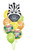 Jungle Friends Zebra Birthday Bouquet