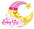 Baby Girl Moon Shape