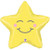Baby Smiley Star Shape