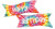 Birthday Tie Dye Banner Bouquet