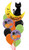 Halloween Moon & Black Cat Bouquet