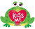 Valentine Kiss Me Frog Bouquet