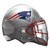 New England Patriots Helmet Shape