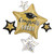 Graduation Sparkle Star Cluster Shape
