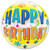Happy Birthday Fun & Yellow Bands Bubble