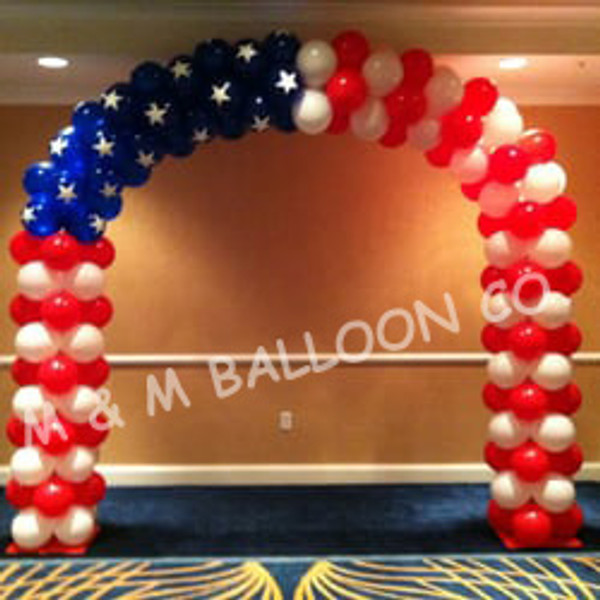 Air-filled Flag Arch