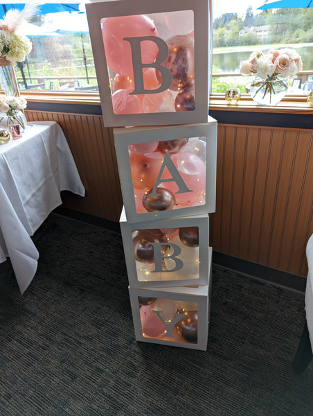 Balloon Filled BABY Boxes