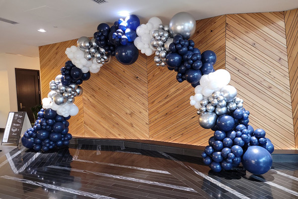 Organic Color Block Arch