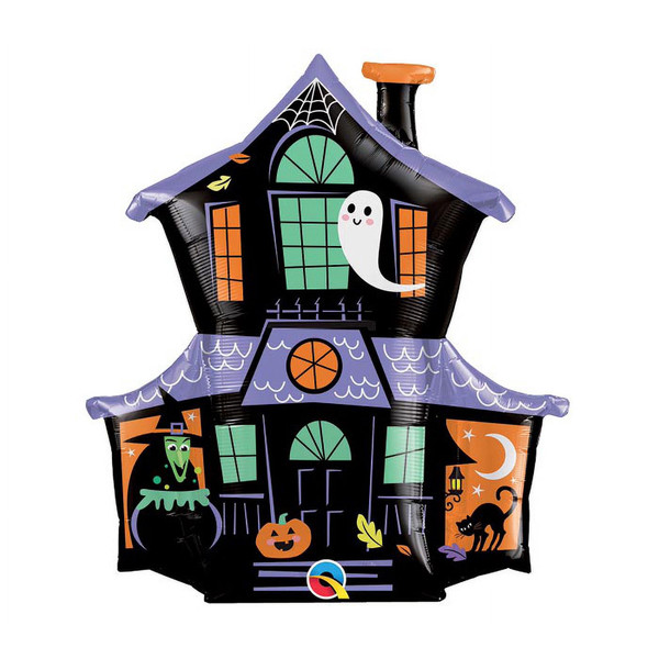 Halloween Haunted House Shape