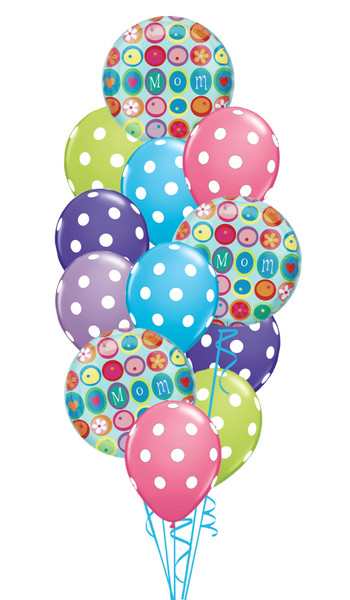Mother's Day Lots Of Dots for Mom Bouquet