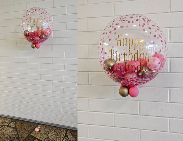 Deco Bubble with Custom Message in Vinyl Deco Bubble with Custom Message in Vinyl