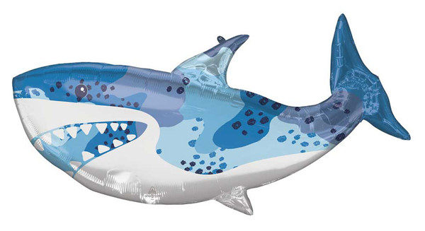 Blue Shark Shape