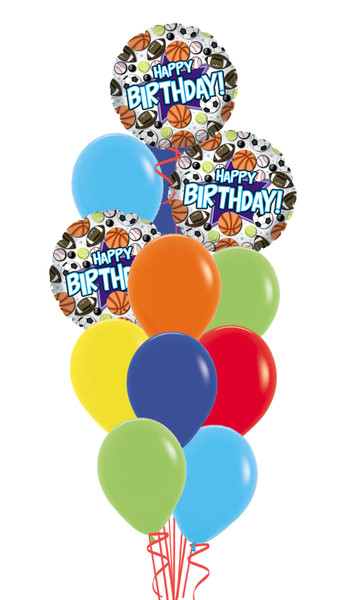 Sports Balls Birthday Bouquet