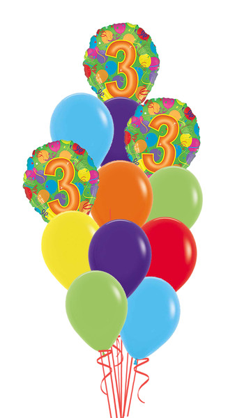 -- 3rd Birthday Party Bouquet