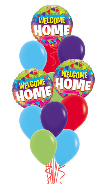 Welcome Home Pennants Bouquet