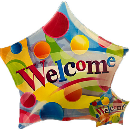 Welcome Bubble Balloon