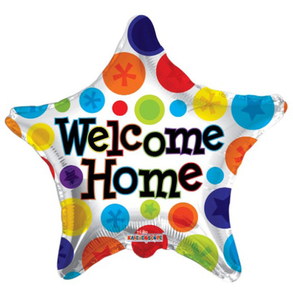 Welcome Home Star with Circles