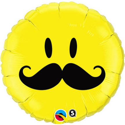 Smiley with Mustache