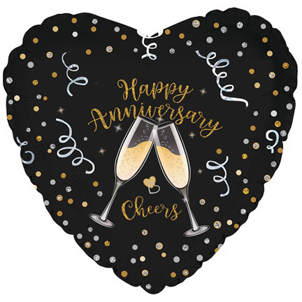 Anniversary Cheers Heart