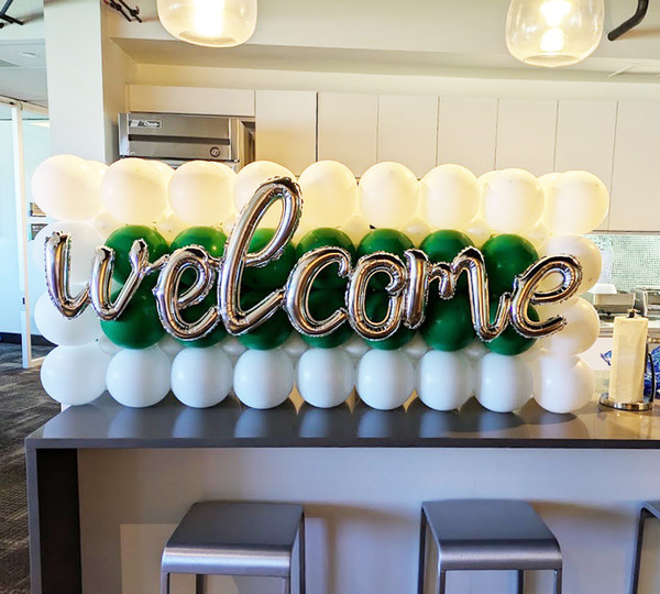 Script Foil Letter Banner Marquee