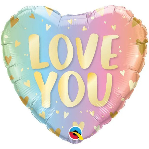Love You Pastel Ombre