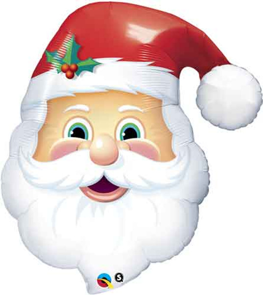 Holiday Whimsical Santa Shape