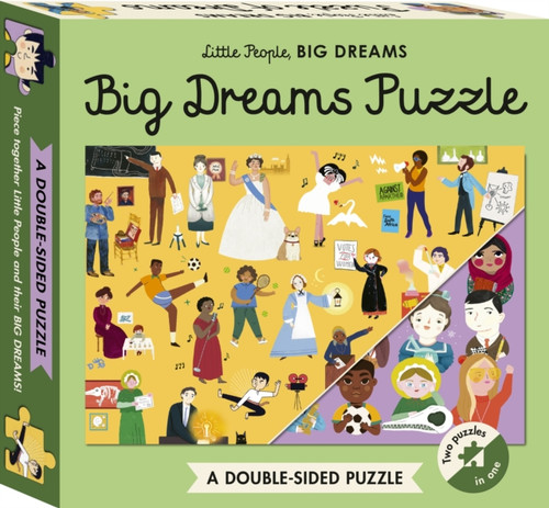 Little People, BIG DREAMS Puzzle : 100-Piece Double-Sided Puzzle