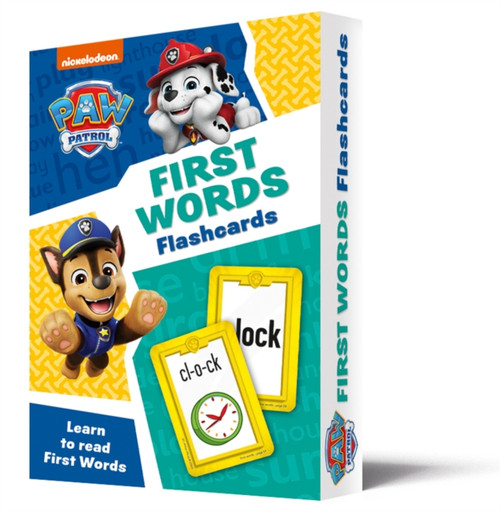 PAW Patrol First Words Flashcards : Have Fun Learning to Read with the Paw Patrol Pups