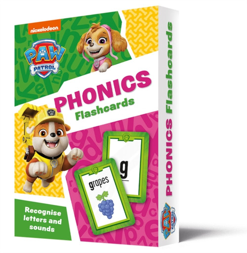 PAW Patrol Phonics Flashcards : Have Fun Learning to Read with the Paw Patrol Pups