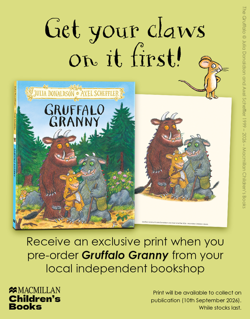 [pre-order] Gruffalo Granny - Julia Donaldson and Axel Scheffler [EXCLUSIVE FREE PRINT WITH PREORDER]