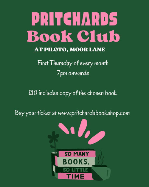 Pritchards Bookshop Presents: Book Club @ Piloto Crosby (2nd July 2026)
