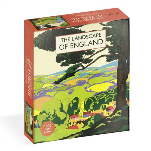 Brian Cook's Landscape of England Jigsaw Puzzle : 1000-piece jigsaw puzzle