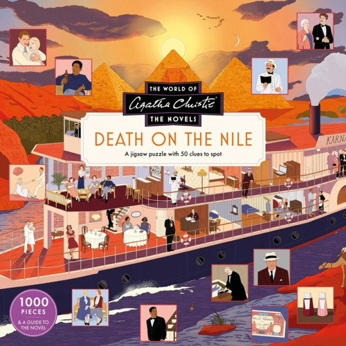 The World of Agatha Christie: Death on the Nile : A 1000-piece jigsaw puzzle with 50 clues to spot