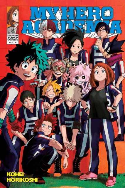 My Hero Academia, Vol. 4 : The Boy Born with Everything Volume 4