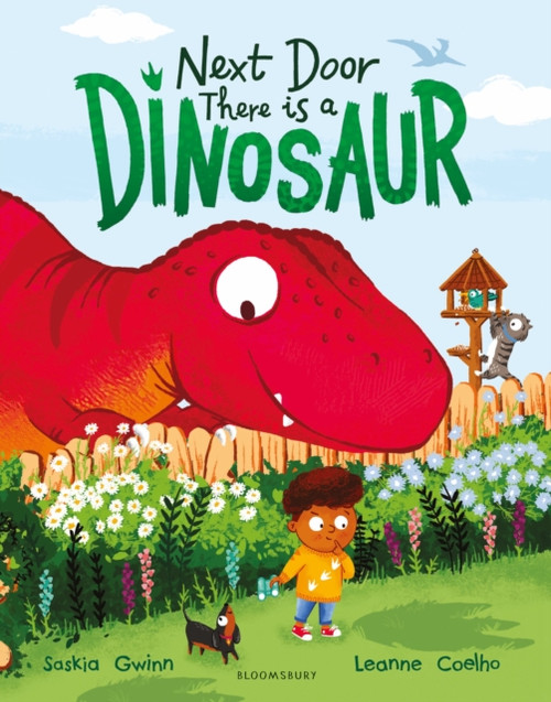 Next Door There is a Dinosaur : A funny picture book for 3+ with hidden dinosaurs on every page