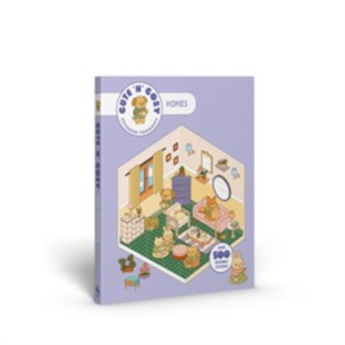 Cute 'n' Cozy Sticker Therapy: Homes : Over 500 reusable stickers!