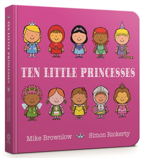 Ten Little Princesses Board Book