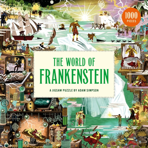 The World of Frankenstein : A Jigsaw Puzzle by Adam Simpson