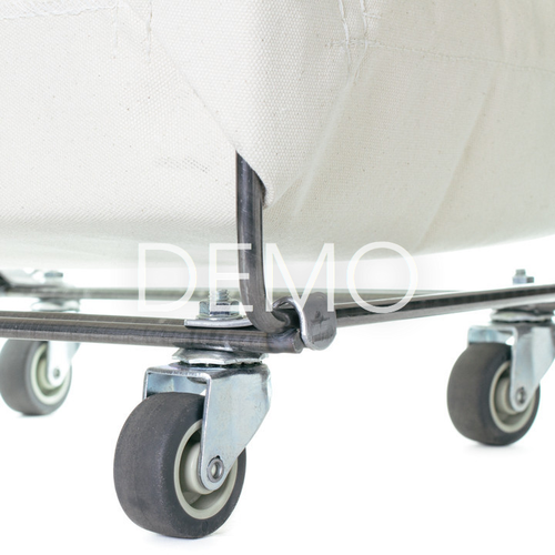 Digital Canvas Laundry Cart