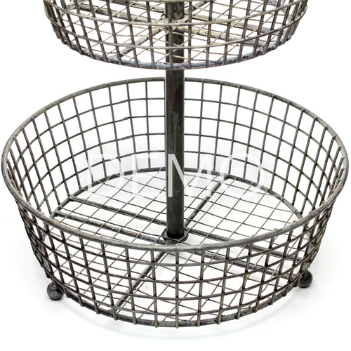 Digital Tiered Wire Basket Digital Tiered Wire Basket