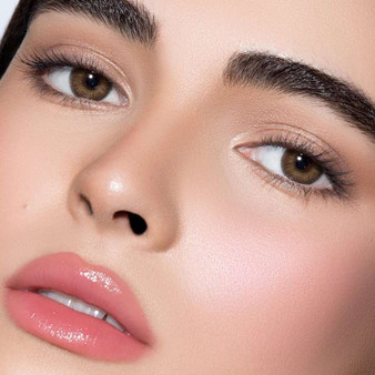 Lensme Honey Brown Biannual - One Box Two Lenses