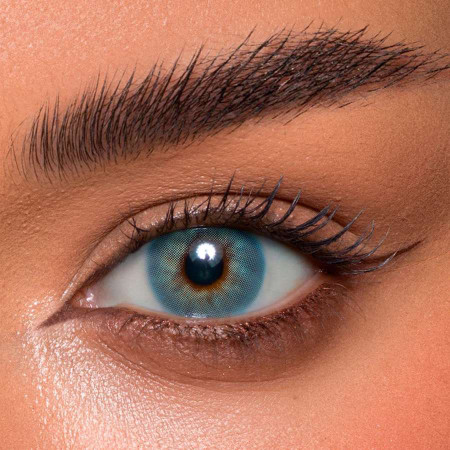 Anesthesia Addict Blue Yellow Colored Contact Lenses