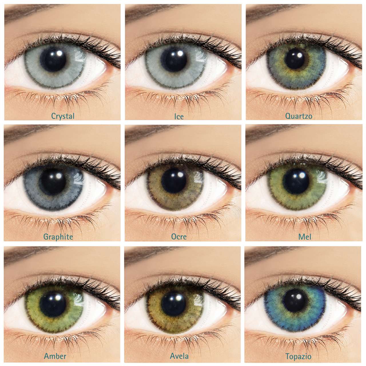 Solotica Natural Colors Prescription Power Yearly Lenses